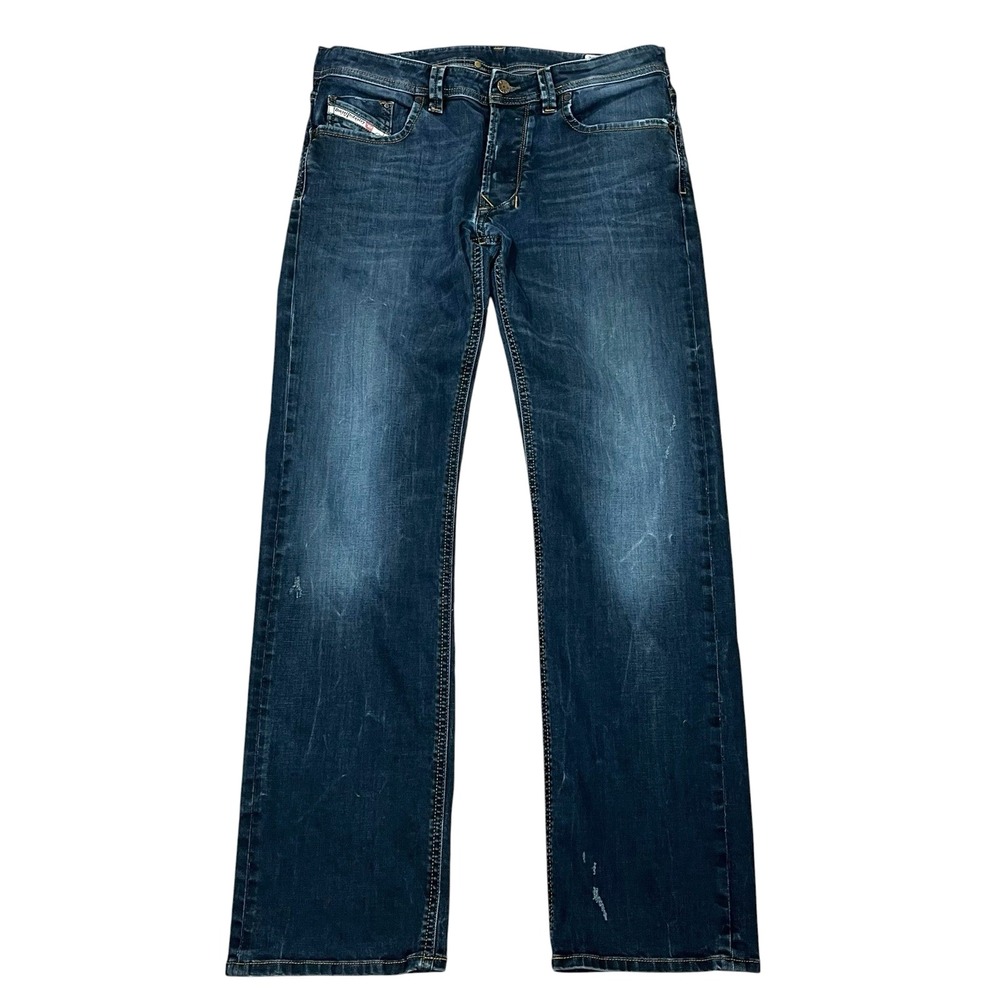 Diesel DNA Dirty New Age Larkee Jeans Mens 31x32 (Fits 34x32) Regular Straight